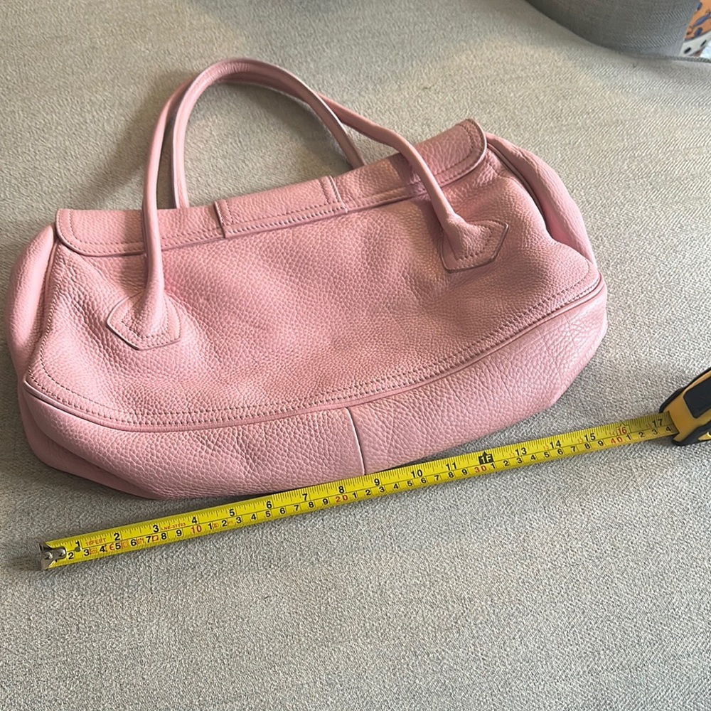 Celine Macadam Bubble Gum Pink Buckle Flap Leather Bag, unreal condition & price - Picture 5 of 13